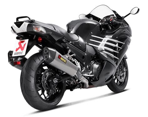 KAWASAKI ZX14R 1400 2016 POT D ECHAPPEMENT AKRAPOVIC MUFFLERS TITANIUM CARBON FIBER S-K14SO6-HZAAT 18113069 (2)