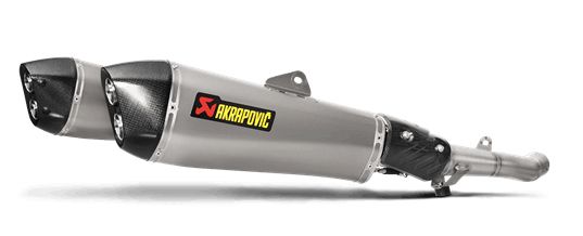 KAWASAKI ZX14R 1400 2016 POT D ECHAPPEMENT AKRAPOVIC MUFFLERS TITANIUM CARBON FIBER S-K14SO6-HZAAT 18113069