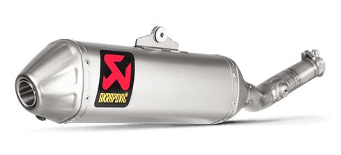KAWASAKI KX 450 F 2016 AKRAPOVIC MUFFLER TITANIUM S-K4SO4-BNTA 18211731