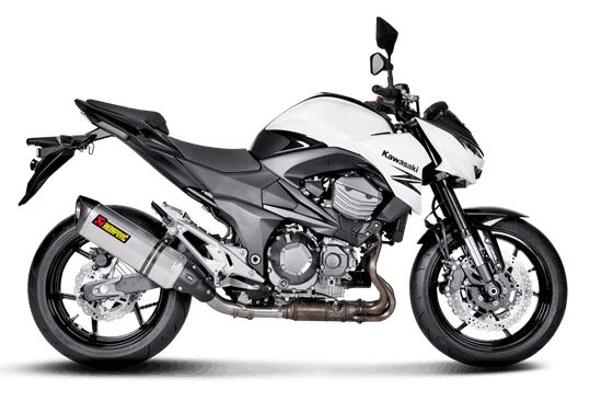KAWASKI Z 800 e VERSION 2013-2016 POT D ECHAPPEMENT AKRAPOVIC MUFFLER TITANIUM CARBON FIBER S-K8SO1-HRT 18112965 (4)