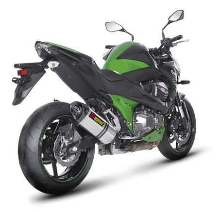 KAWASAKI Z 800 2013-2016 POT D ECHAPPEMENT AKRAPOVIC MUFFLER TITANIUM CARBON FIBER S-K8SO2-HRT 18112967 (2)