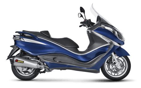 PIAGGIO X 10 350 2012-2016 POT D ECHAPPEMENT AKRAPOVIC MUFFLER SS CARBON FIBER S-PI3SO4-HSS 18113023 (3)