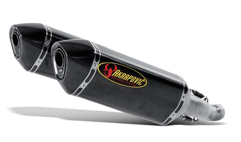 SUZUKI GSXR 1000 2007-2008 POT D ECHAPPEMENT SLIP-ON AKRAPOVIC MUFFLERS CARBON FIBER S-S10SO3-HZC 18112970