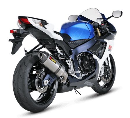 SUZUKI GSXR 600 2011-2016 POT D ECHAPPEMENT AKRAPOVIC MUFFLER TITANIUM CARBONE FIBER S-S6SO8-HZT 18112384 (2)