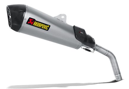 TRIUMPH TIGER 800 XCx 2011-2015 POT D ECHAPPEMENT AKRAPOVIC MUFFLER TITANIUM SLIP-ON TIGER S-T800SO1-HZAAT 18112489