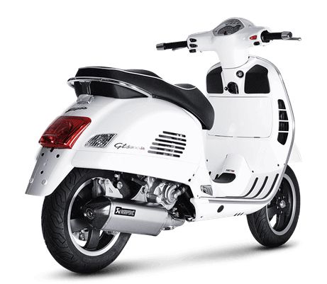 VESPA GTS 125 ie SUPER 2012-2016 POT D ECHAPPEMENT AKRAPOVIC MUFFLER SS CARBON FIBER S-VE3SO6-HRSS 18113016 (2)