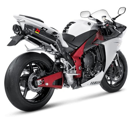 YAMAHA YZF R1 2009-2014 POT D ECHAPPEMENT SLIP-ON AKRAPOVIC MUFFLERS CARBON FIBER S-Y10SO10-HZC 18112981
