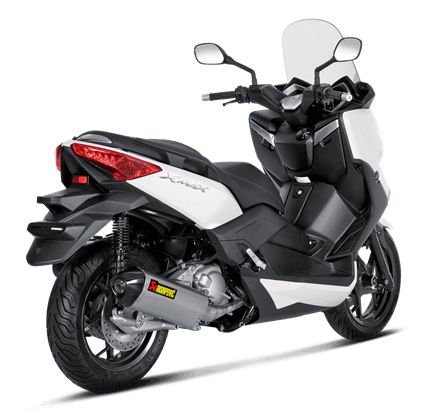 AKRAPOVIC POT D ECHAPPEMENT MUFFLER SS CARBON FIBER S-Y2SO7-HRSS 18112987 YAMAHA XMAX 250 2007-2016