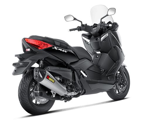 YAMAHA MAJESTY 400 2009-2015 POT D ECHAPPEMENT AKRAPOVIC MUFFLER SS CARBON FIBER S-Y4SO10-HZAASS 18112988