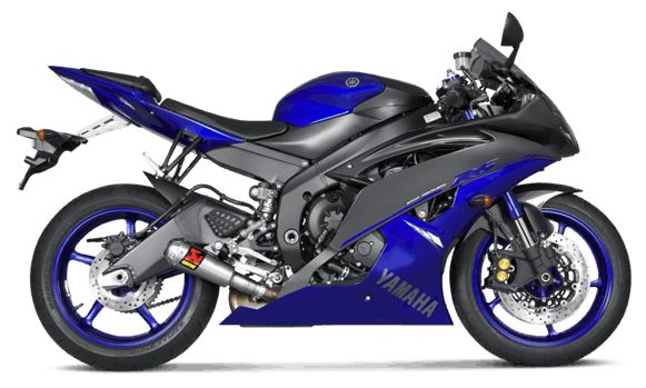 YAMAHA YZF R6 2006-2016 POT D ECHAPPEMENT AKRAPOVIC MUFFLER TITANIUM S-Y6SO10-AHBT 18112989 (2)