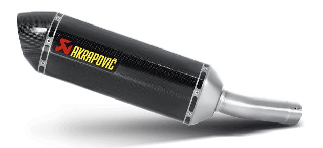 YAMAHA FZ8 FAZER 2010-2015 POT D ECHAPPEMENT AKRAPOVIC MUFFLER CARBON FIBER S-Y8SO1-HRC 18112292