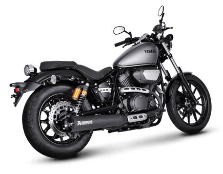 YAMAHA XV 950 RACER 2013-2016 POT NOIR AKRAPOVIC MUFFLER BLACK R S-Y9SO3-HBBOSSBL 18112635 (2)