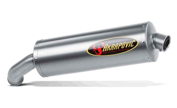 BMW F 800 S ET ST 2006-2013 POT D ECHAPPEMENT AKRAPOVIC MUFFLERS SLIP ON TITANIUM SS-B8SO1C-HLT 18111297