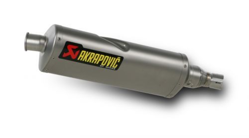 KAWASAKI ER 6 N ET F 2009-2011 POT D ECHAPPEMENT AKRAPOVIC MUFFLER TITANIUM SS-K6SO5-HTT 18112977 (2)