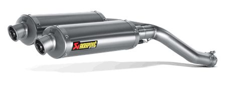 YAMAHA FZ 6 S2 2004-2009 POT D ECHAPPEMENT SLIP-ON AKRAPOVIC MUFFLERS TITANIUM SS-Y6SO4-HET 18110429 (3)
