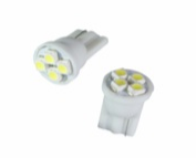 AUTOLED GAMME FUN PAIRE D AMOULE T10 4 LEDs SMD3528 �clairage blanc