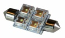 AUTOLED 1 NAVETTE 39 MM 4 LEDs ECLAIRAGE BLANC