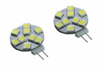 AUTOLED PAIRE G4 Sp�cial camping cars 6 SMD 5050 BLANC