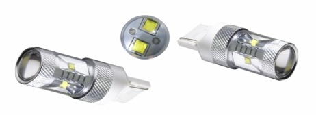 AUTOLED GAMME OPTIMA PAIRE DE 2 AMPOULES LED T20 W21/5W 6 LEDS BLANC