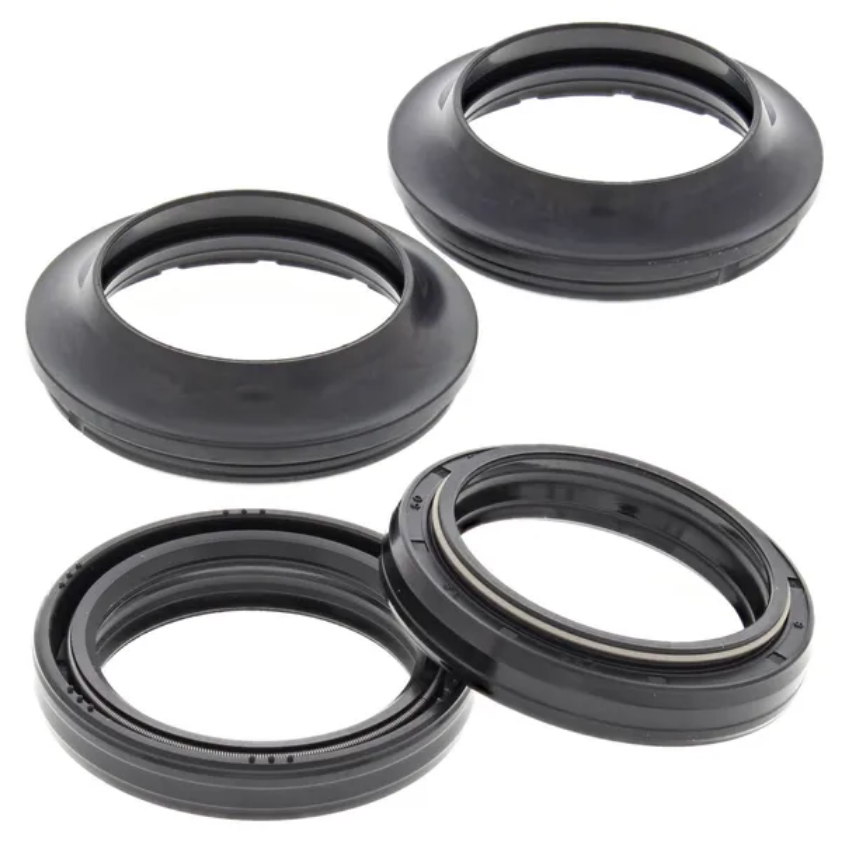 ALL BALLS 2 Joints Spi Spy de Fourche + caches poussi�re 56-166 YAMAHA XV L VIRAGO 1000 1986-1987