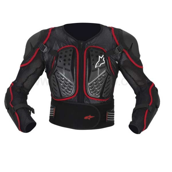 Gilet de Protection ALPINESTARS BIONIC 2 BLACK RED pour enfant- PLUS POUR ENFANT