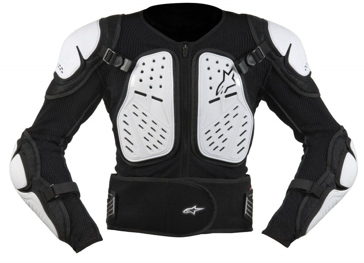Gilet de Protection Enfant ALPINESTARS YOUTH BIONIC 2 BLACK WHITE