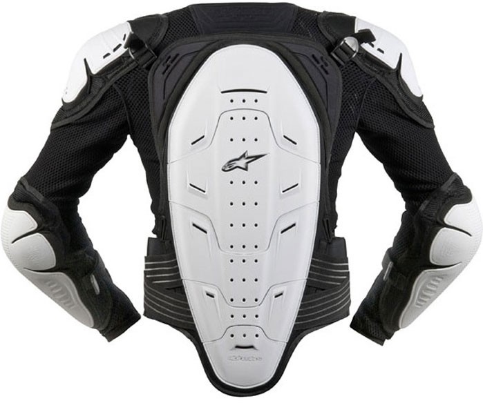 Gilet de Protection Enfant ALPINESTARS YOUTH BIONIC 2 BLACK WHITE (2)