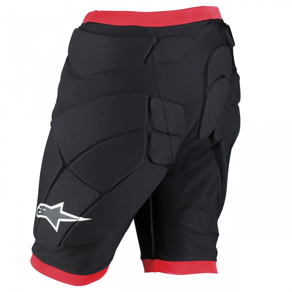 Short de protection ALPINESTARS COMP PRO BLACK RED (2)
