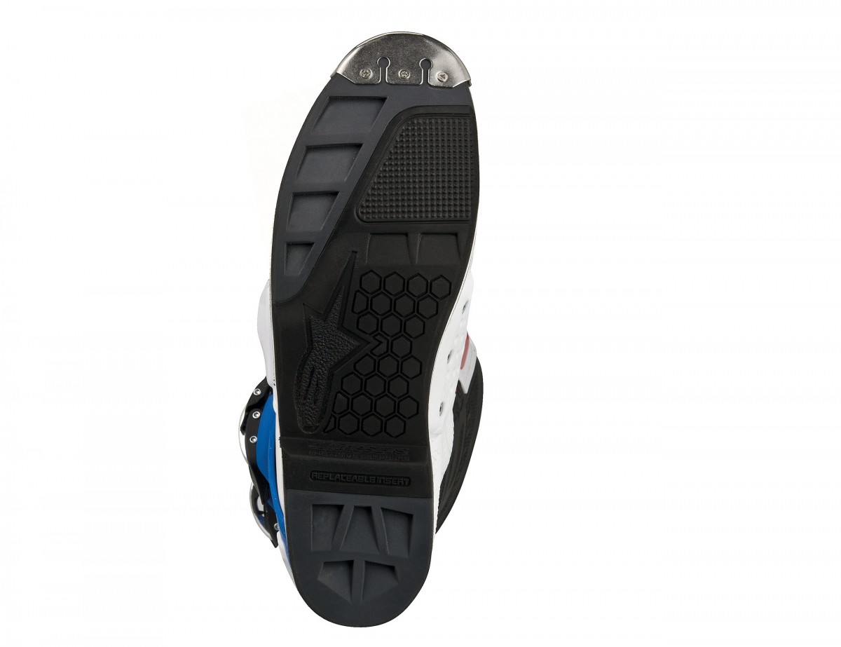 Bottes Cross Off Road ALPINESTARS TECH 8 RS WHITE RED BLUE (3)