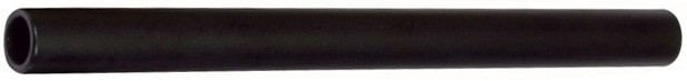 TUBE ALUMINIUM DE REMPLACEMENT POUR GUIDON BRACELET UNIVERSEL BARRE 22.2mm NOIR MAT* BARCPBLK