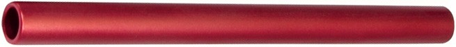 TUBE ALUMINIUM DE REMPLACEMENT POUR GUIDON BRACELET UNIVERSEL BARRE 22.2mm ROUGE MAT*BARCPR