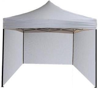 FRANCE BARNUM ACIER SEMI PRO 3M X 3M BLANC TONELLE TENTE CANOPY ACIER PLIABLE MOTO PADDOCK CIRCUIT COURSE AVECR