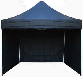 FRANCE BARNUM ACIER SEMI PRO NOIR 3M X 3M TONELLE TENTE CANOPY ACIER PLIABLE MOTO PADDOCK CIRCUIT COURSE AVEC M