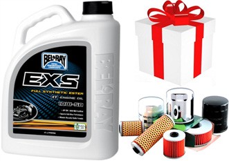 BELRAY EXS Full Synthetic 4T 10w50 BEL RAY 100% Synth�se 4 Litres + Filtre Offert ou Produit d`entretien