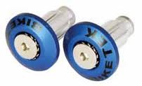 BIKETEK EMBOUTS DE GUIDON UNIVERSEL BLEU* BEWFLSBU
