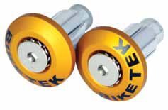 BIKETEK EMBOUTS DE GUIDON UNIVERSEL OR GOLD* BEWFLSGD