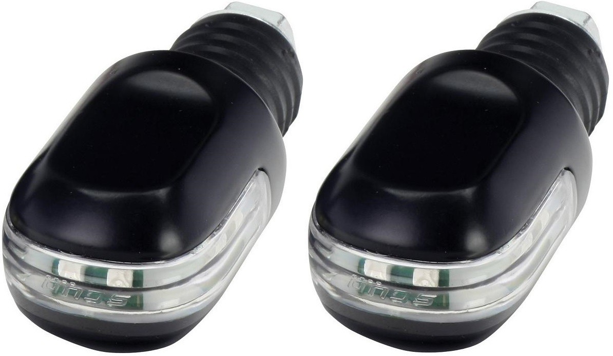 EMBOUTS DE GUIDON R�P�TITEUR LED ORANGE* BEWLED20