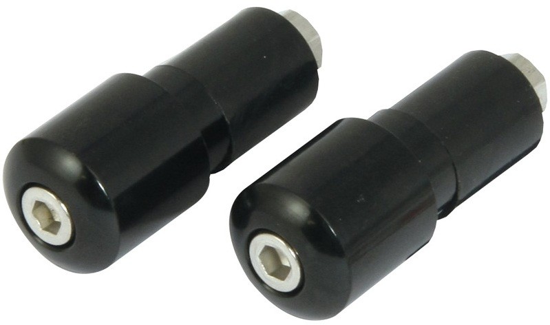 EMBOUTS DE GUIDON SLIM NOIR 13mm* BEWSL13BLK