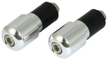 EMBOUTS DE GUIDON SLIM CHROME 13mm* BEWSL13CH