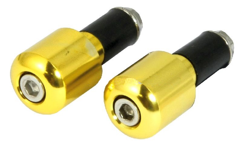 EMBOUTS DE GUIDON SLIM OR 13mm*