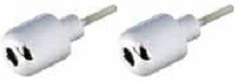 EMBOUTS DE GUIDON SUZUKI GSXR ET SV ALUMINIUM CHROME*