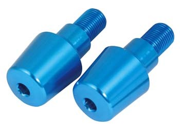 EMBOUTS DE GUIDON ALLIAGE POUR SPORTIVE YAMAHA BLEU* BEWYFZRBU