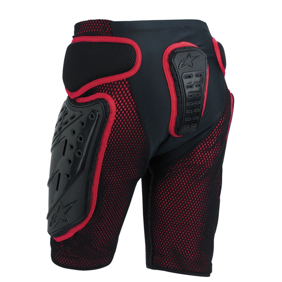 Short de protection ALPINESTARS BIONIC FREERIDE BLACK RED (2)