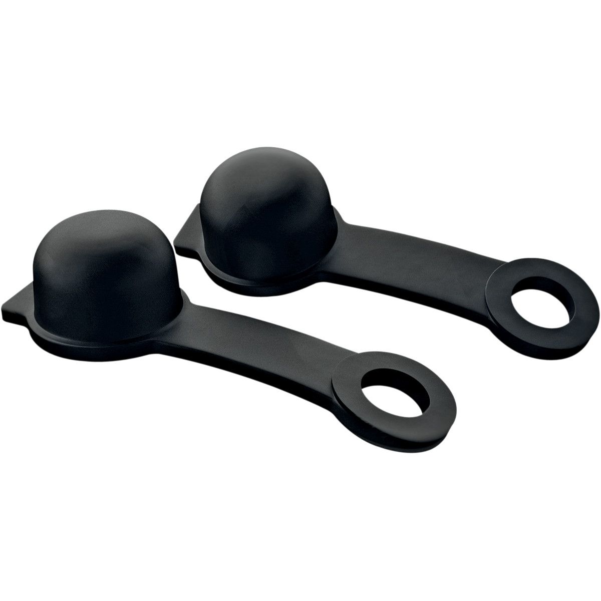 BOUCHON CAPUCHON CAPS DE PURGE CAOUTCHOUC NOIR X2