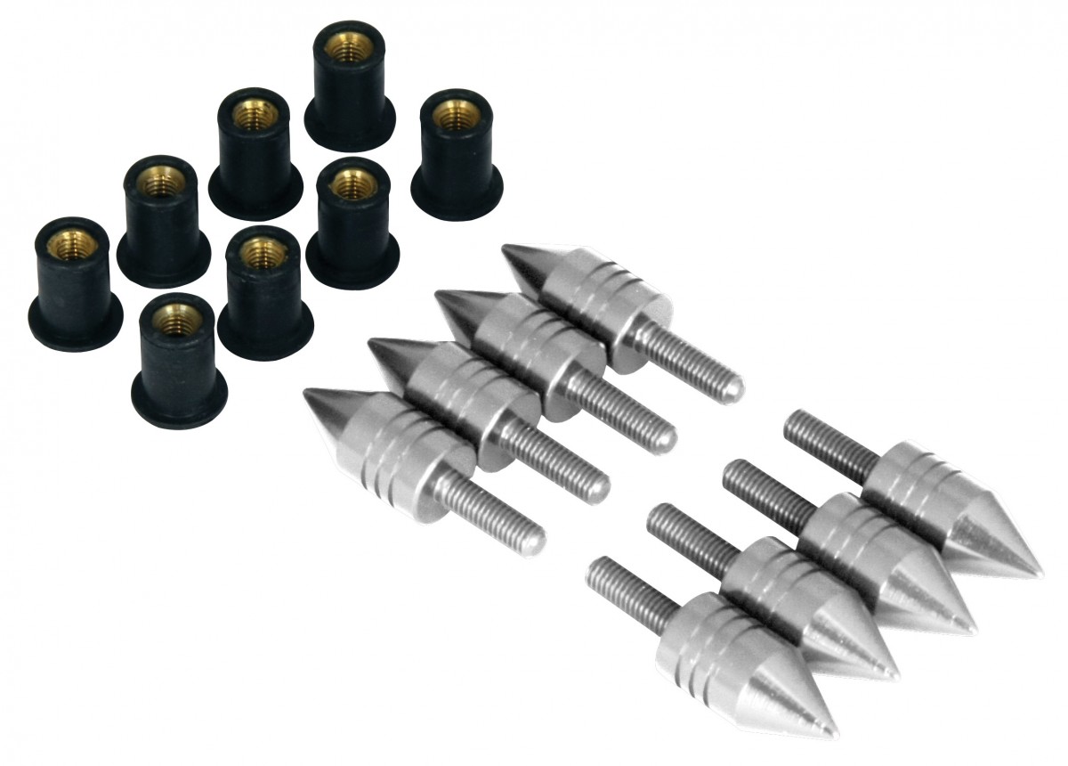 KIT VISSERIES POUR CAR�NAGE POINTE CHROME* BOLSPKCH
