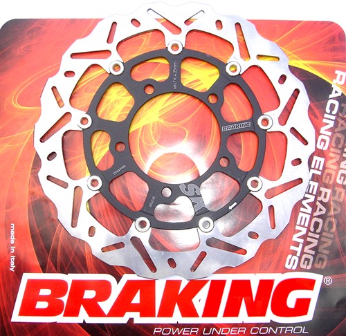 BRAKING DISQUE AVANT DROIT WAVE WK102R TRIUMPH SPEED TRIPLE 1050 2008-2013