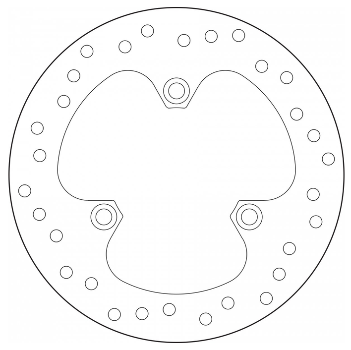 BREMBO DISQUE DE FREINS AVANT SERIE ORO FIXE 68B40767 HONDA 100 HM FIFTY 1996