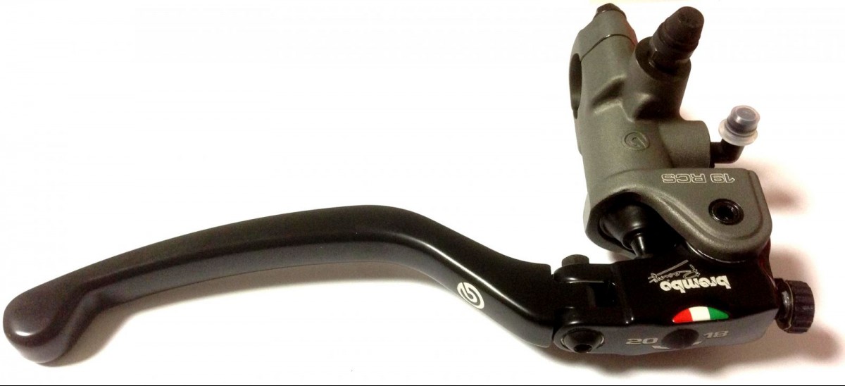 BREMBO UPGRADE Maitre cylindre de freins PR19 RCS 19/18 19/20 levier long 110A26310 PR19RCS + RBF 600 + PORT OFFERT