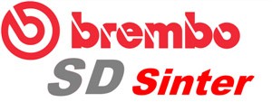 BREMBO SD SINTER QUAD PLAQUETTES DE FREIN AVANT 07PO08SD POLARIS 400 BIG BOSS L 6X6 MID AXLE BRAKE 1996 (2)
