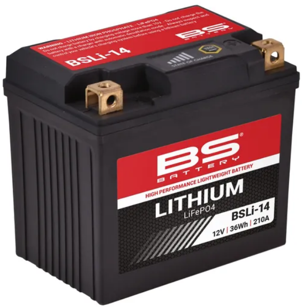 BATTERIE BS BSLI-14 BSLI MAX LITHIUM ION HONDA CRF 1000 AFRICA TWIN / ADVENTURE SPORT ABS / ADVENTURE SPORT DCR 2018-2019 Montage 2